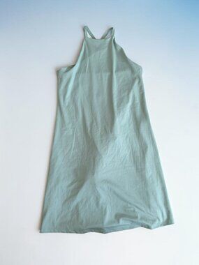 MADEWELL Gray Green Active Built In Bra Shorts Dress Size XXS